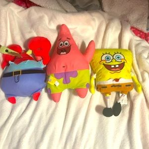 SpongeBob stuffed buddies